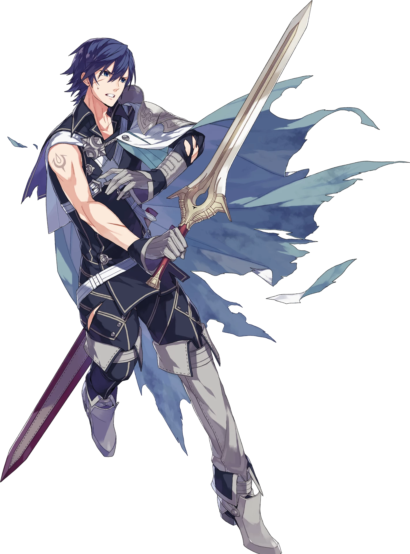 Fire Emblem Wiki - Fire Emblem Warriors Falchion (1417x1914), Png Download