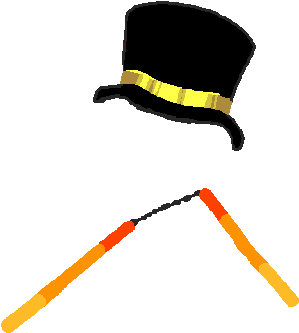So I Ripped The Nunchucks And Tophat (338x374), Png Download