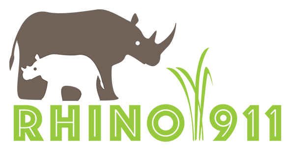 Rhino 911 Campaign - Black Rhinoceros (592x308), Png Download