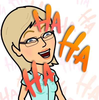 Bwahahah Love Parks And Rec - Bitmoji Bald (396x398), Png Download