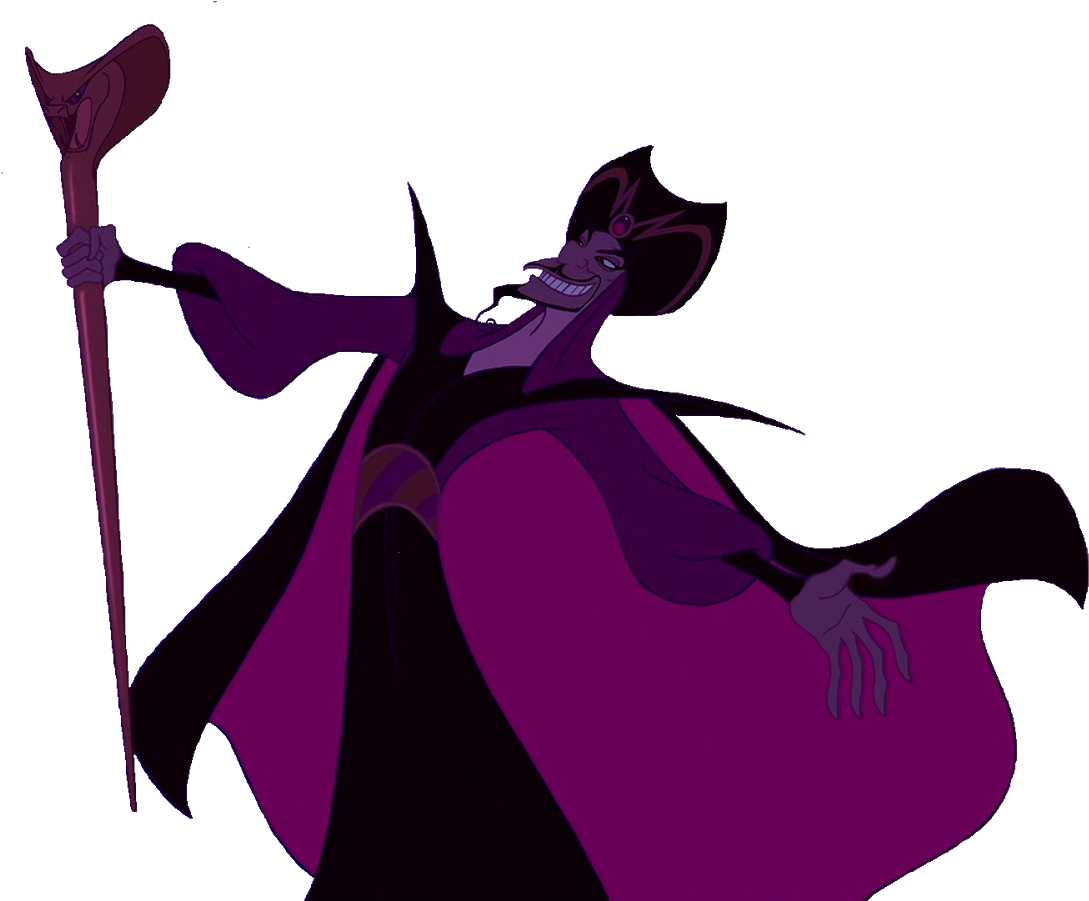 Disney Clipart Jafar - Happy Birthday Jafar Gif (1600x900), Png Download