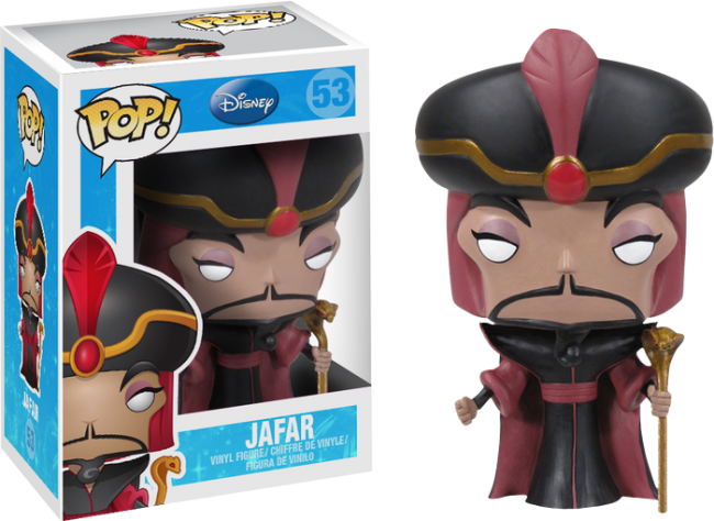 Jafar Pop Vinyl Figure - Funko Pop Disney Jafar (650x474), Png Download
