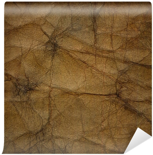 Crumpled Brown Paper, Painted In Watercolor Wall Mural - Portable Network Graphics (400x400), Png Download