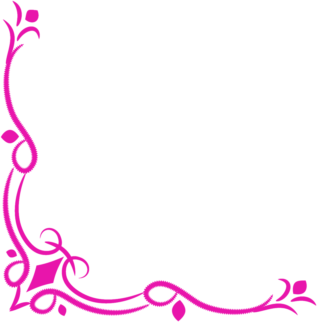 Free Download Wedding Corner Border Png Clipart Decorative - Border Corner Png (1600x1200), Png Download