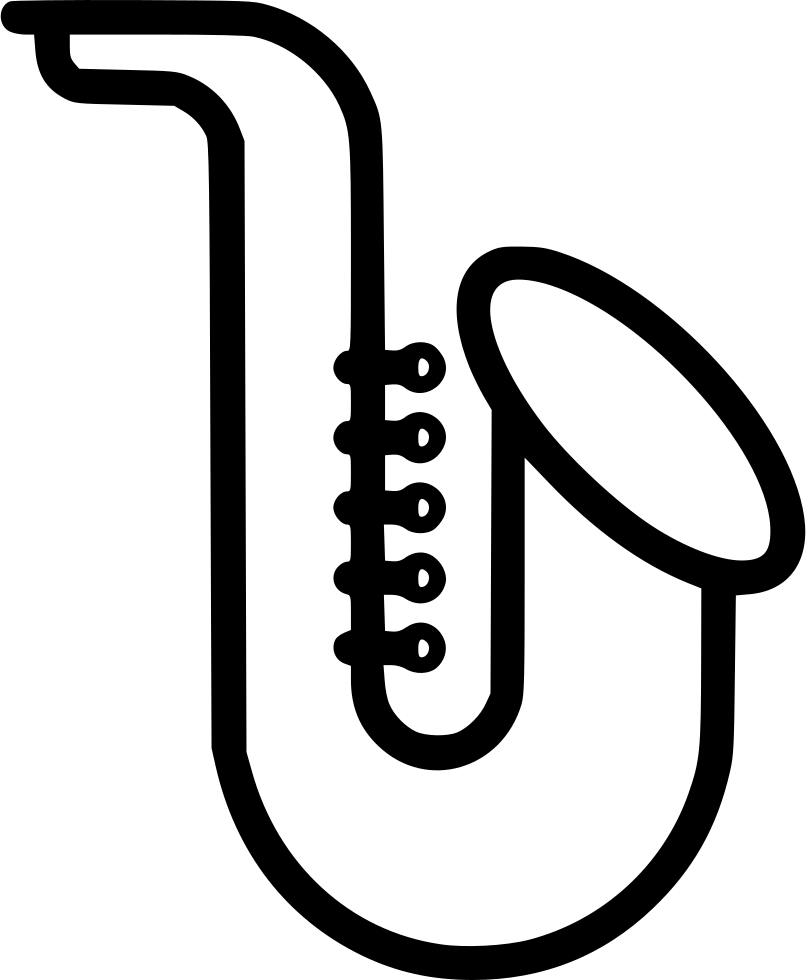Jazz Sax Saxophone Music Instrument Audio Sound Comments - Music (806x980), Png Download