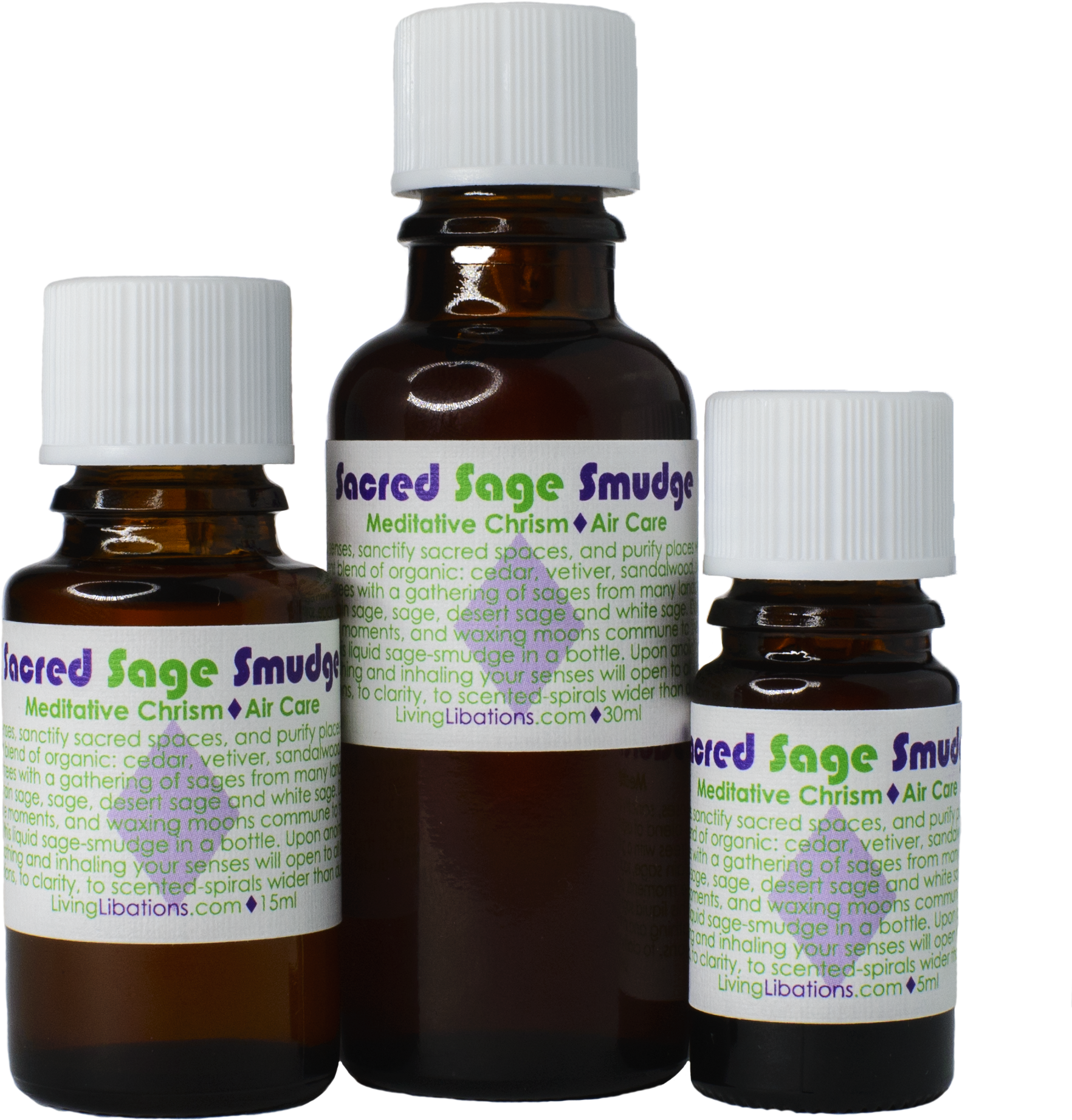 Sacred Sage Smudge Chrism - Blue Q Happy Gum (1949x1949), Png Download