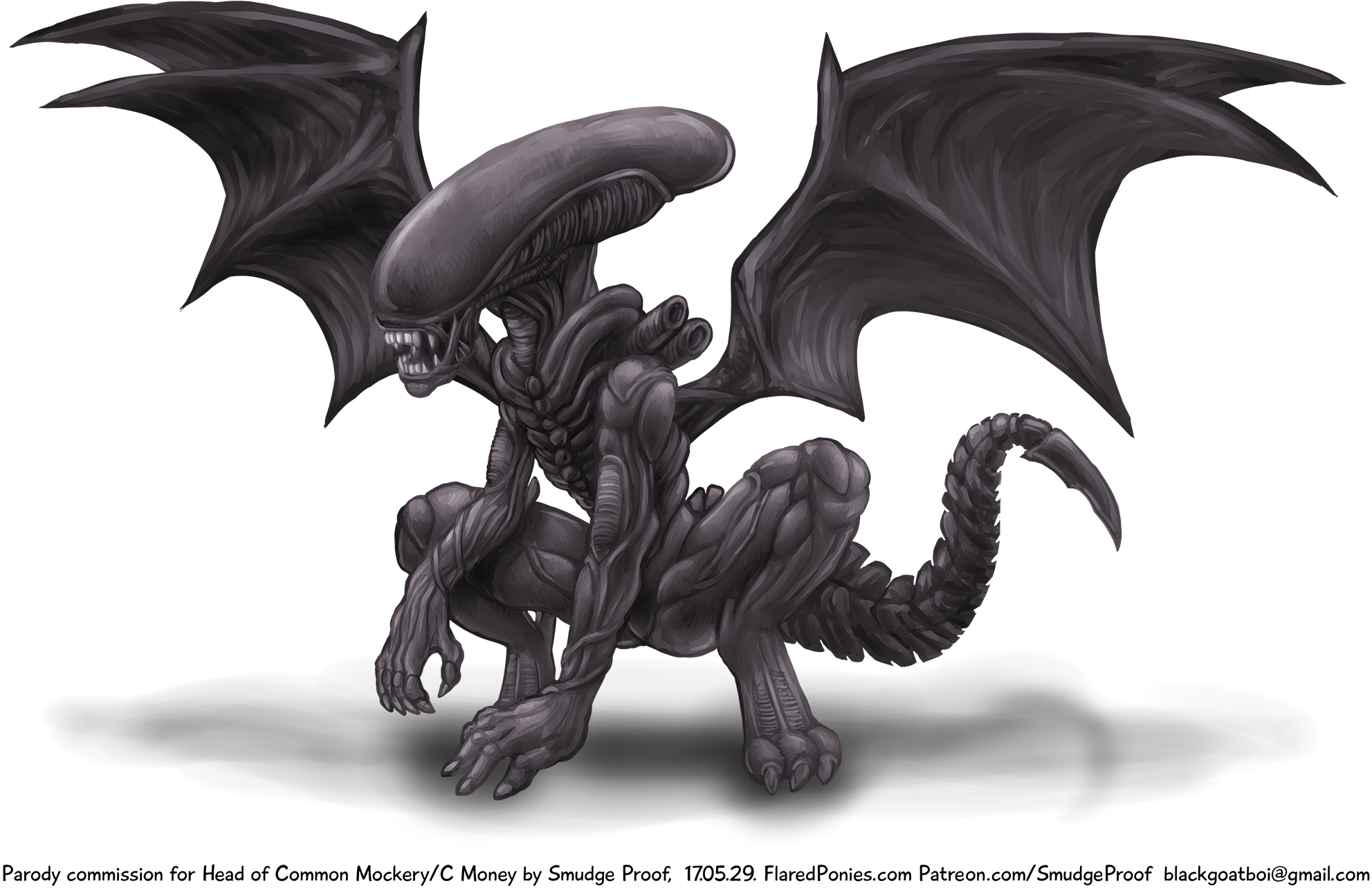 Smudge Proof, Barely Pony Related, Commission, Hybrid, (2000x1428), Png Download