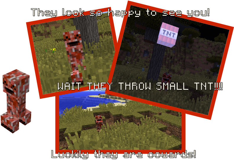 Gunpowder, Tnt - Creeper Minecraft (876x558), Png Download