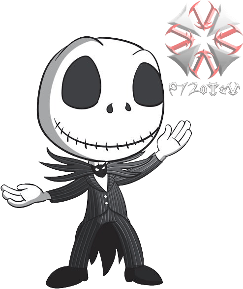 Jack The Pumpkin King (500x600), Png Download