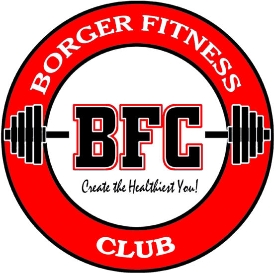 Borger Fitness Club (640x640), Png Download