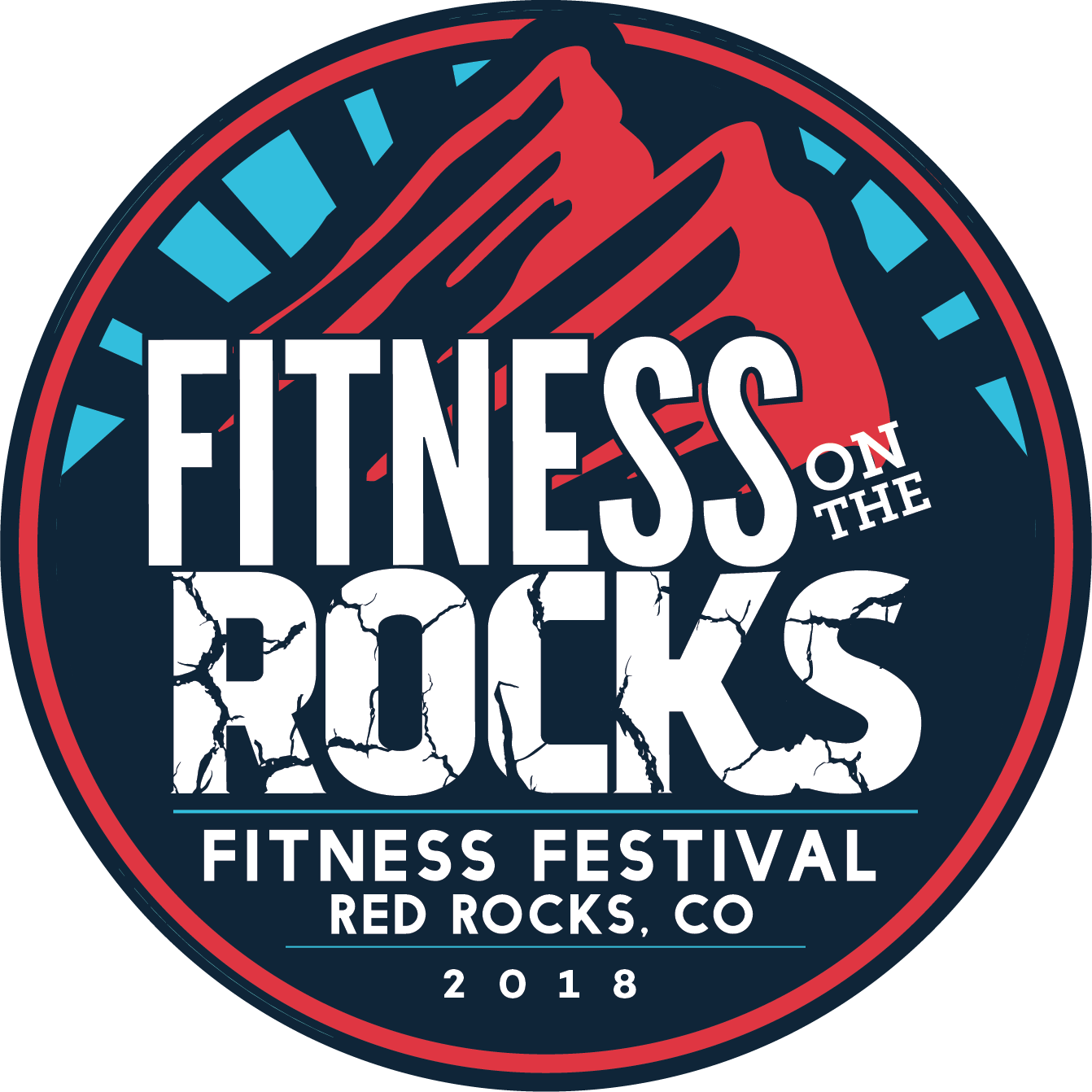 Fitness On The Rocks 2018 - Fitness Rocks! (1342x1342), Png Download