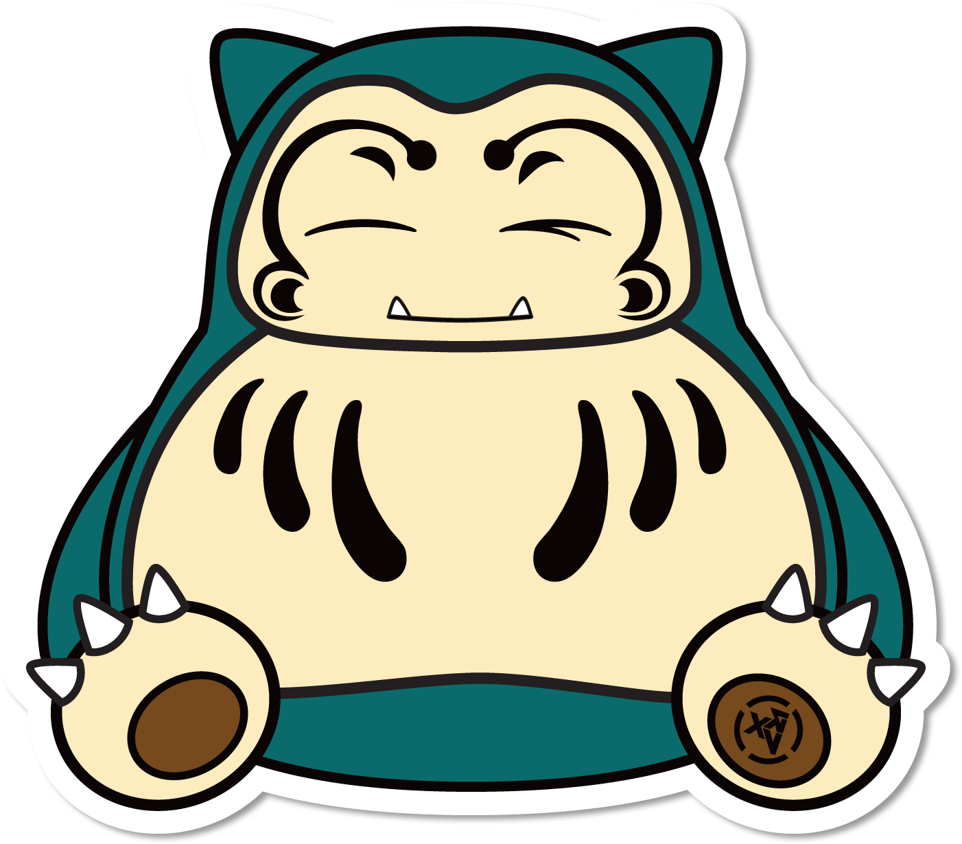 Image Of Snorlax Daruma (1500x1500), Png Download