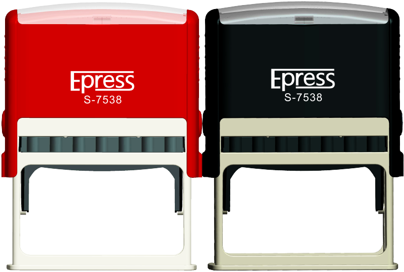 China Epress Size 75x38mm Office Use Automatic Date - Stamp Machine Png (939x640), Png Download