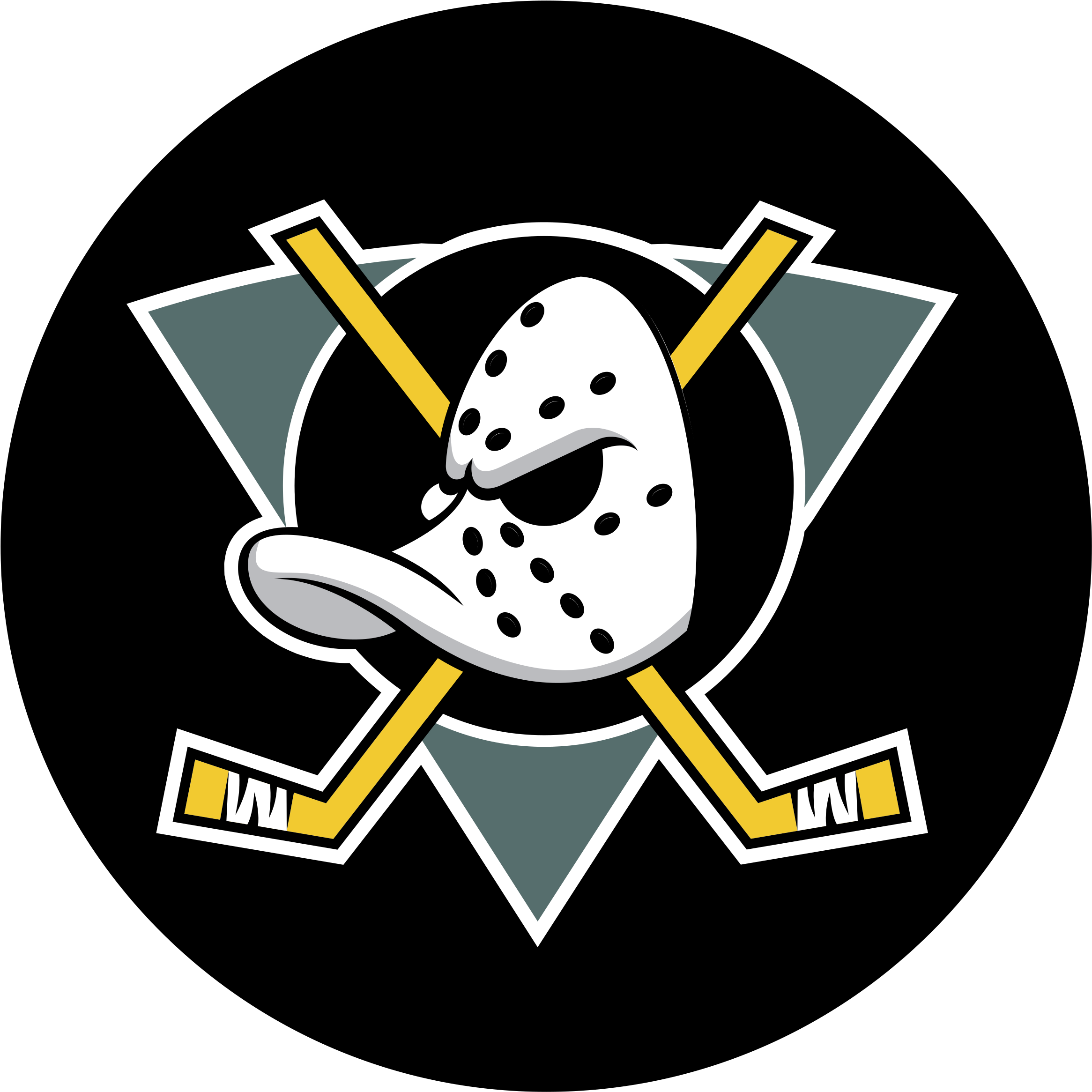 Anaheim Mighty Ducks Logo Png Transparent - Mighty Ducks Logo Png (2400x2400), Png Download