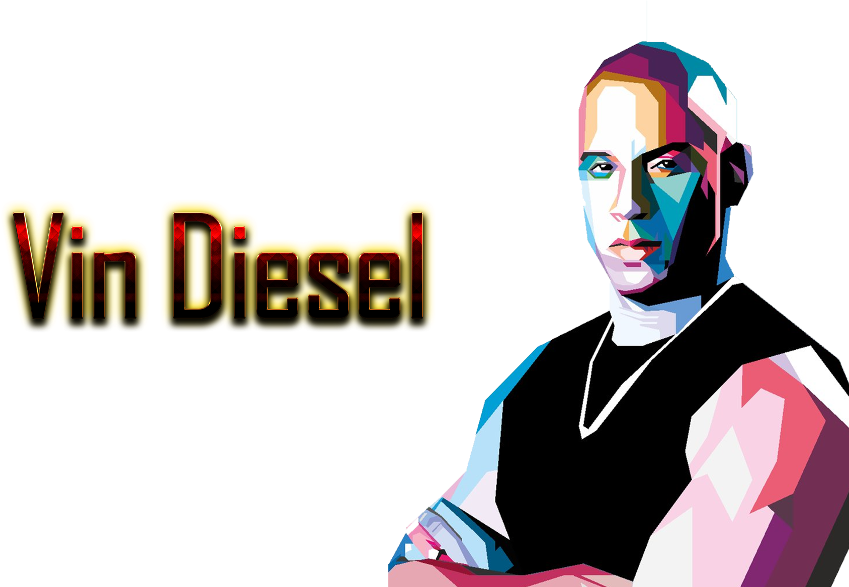 Best Gift - Vin Diesel Hoodie/t-shirt/mug Black/navy/pink/white (1920x1200), Png Download