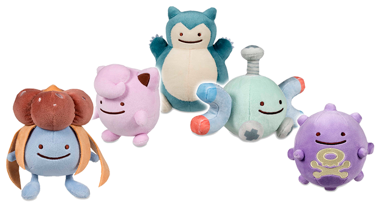 Meanwhile, Previous Collections Are Having Tote Bags - Pokemon Centre Ditto As Gloom Pok Plush (standard) (800x450), Png Download