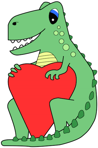 Support A Dinosaur - Stray Dog Strut (375x525), Png Download