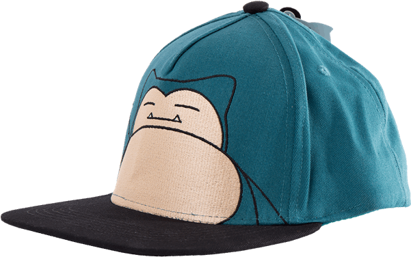 Snorlaxc Blue Cap (600x600), Png Download