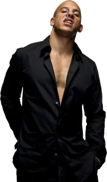 Vin Diesel - Vin Diesel Dress Code (353x600), Png Download