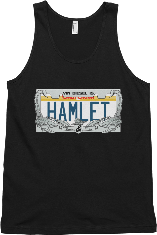 Vin Diesel Is Hamlet Classic Tank Top - Mri Tech T Shirt (1000x1000), Png Download