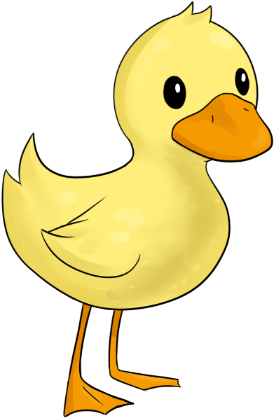 Free Tracks Clipartmansion Com Duckling - Cartoon Farm Animal Transparent (516x652), Png Download