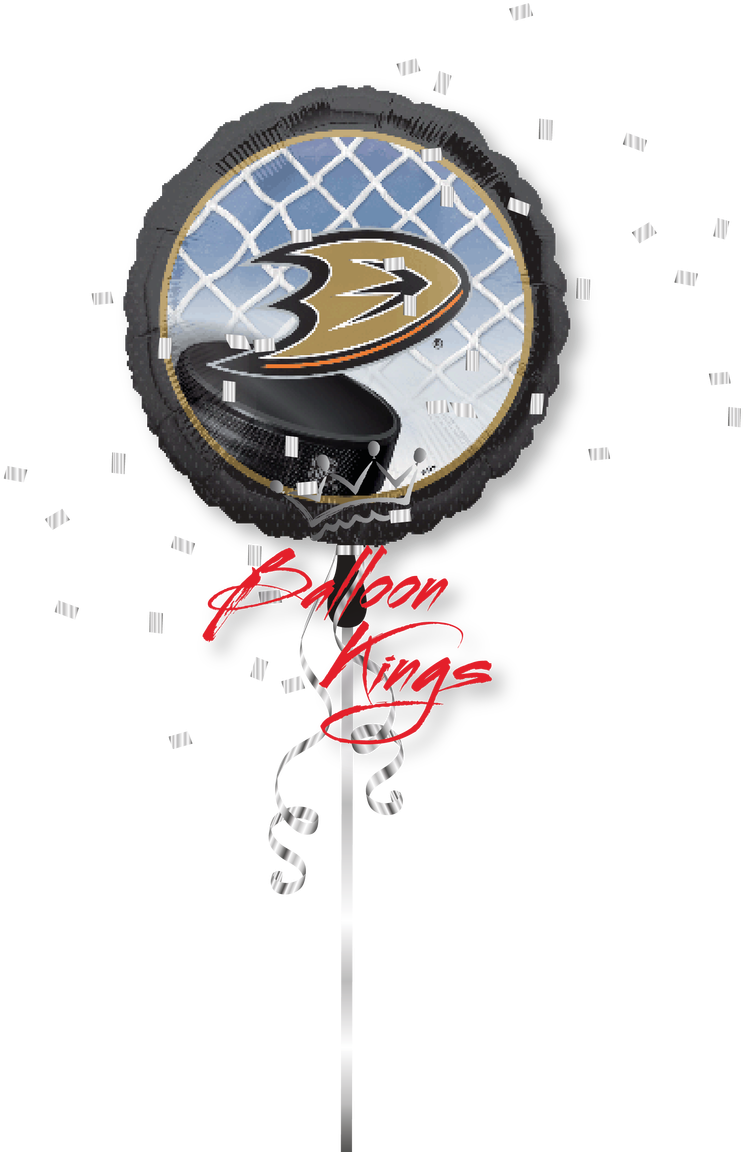 Anaheim Ducks - Detroit Red Wings Balloon (1068x1280), Png Download