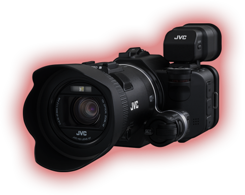 Concept - Jvc Gc-px100 12.8 Mp Camcorder - 1080p - Black (484x385), Png Download