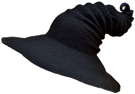 Witch Hat Png Png Freeuse - Deviantart (570x380), Png Download