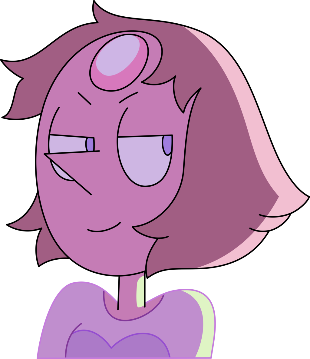 Smirk By Craftyallie-d8xvzm3 - Transparent Pearl Steven Universe (1024x1185), Png Download