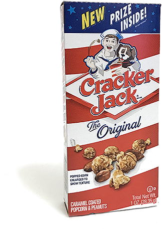 Cracker Jack Caramel Coated Popcorn & Peanuts - Cracker Jack Caramel Coated Popcorn & Peanuts (500x500), Png Download
