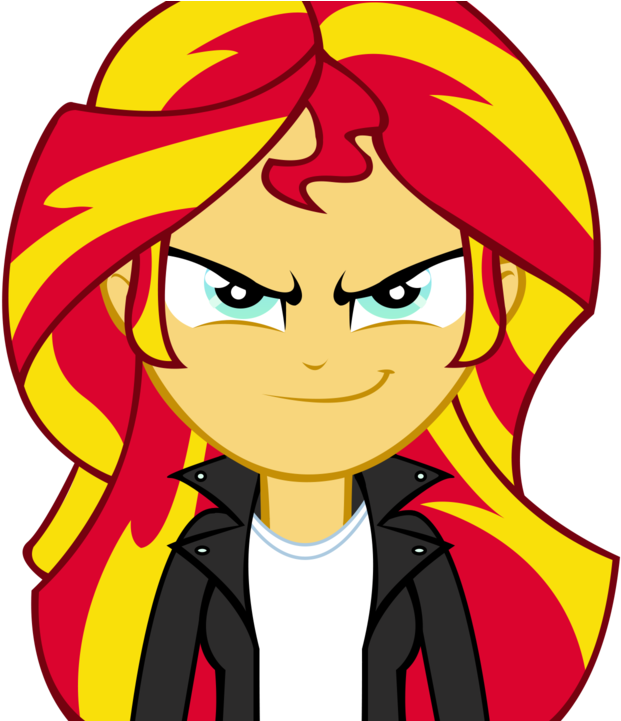 Ngrycritic, Clothes, Equestria Girls, Evil Grin, Female, - Sunset Shimmer Skirt (1280x720), Png Download