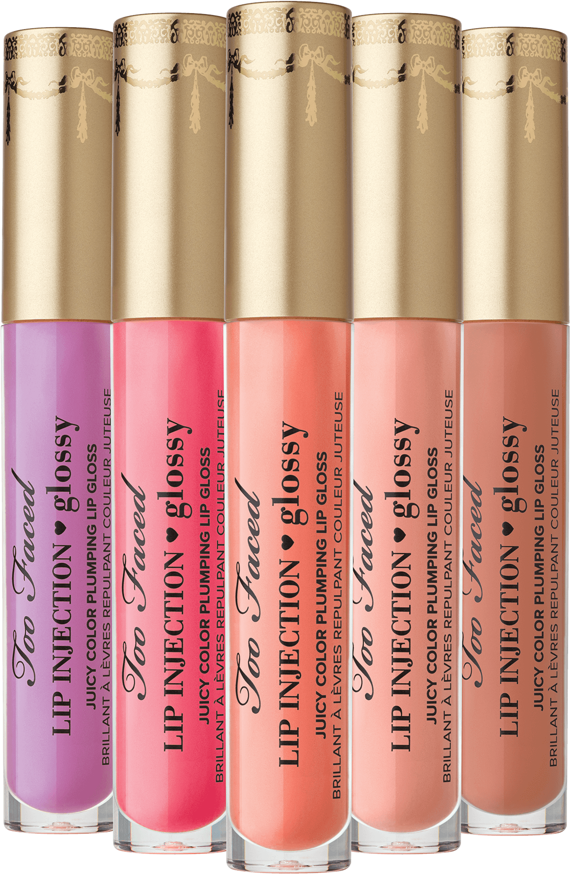 Lip Injection Glossy - Too Faced Lip Injection Glossy Juicy Color Plumping (2000x1800), Png Download