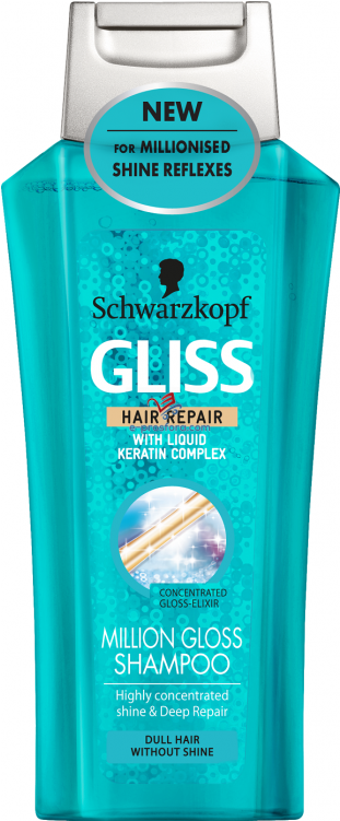 Gliss Million Gloss Shampoo (750x750), Png Download