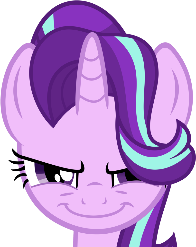 Grin Clipart Smirk - Rainbow Dash Evil Smile (865x1024), Png Download