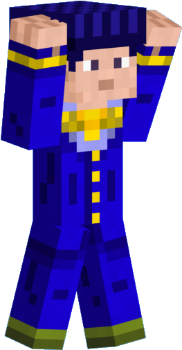 Minecraft Purple Joint - Minecraft Jojos Bizarre Adventure (640x640), Png Download