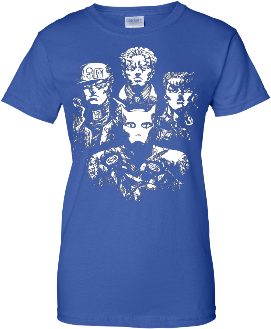 Jojo's Bizarre Adventure Funny T Shirt - Killer Queen Jojo Poster (1155x1155), Png Download