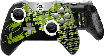 Xbox One Professional Controller Infinity1 Optic Greenwall - Scuf Infinity1 New Optic Greenwall Controller For Xbox (457x273), Png Download