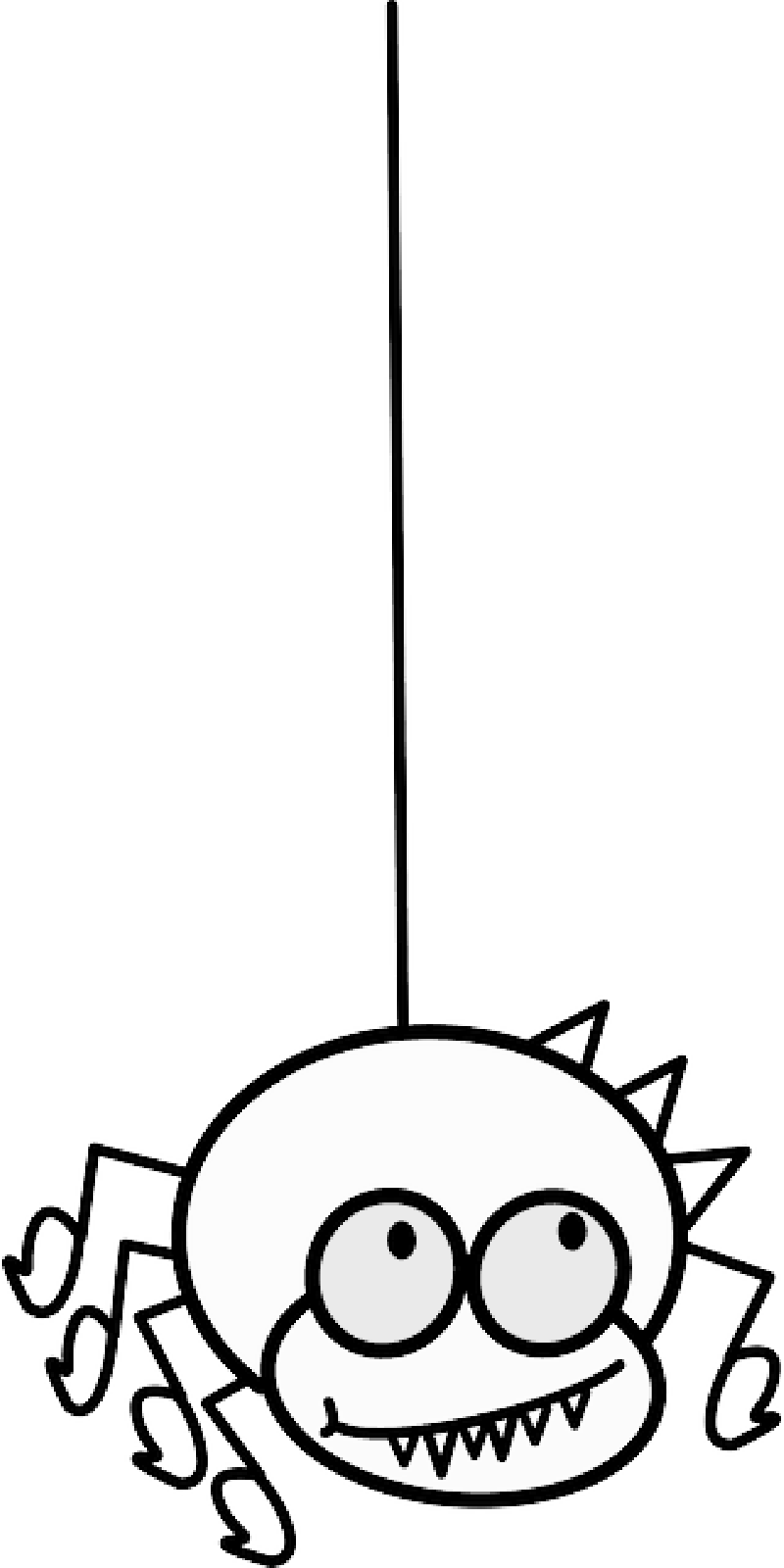 Mb Image/png - Spider Web Clip Art (800x1600), Png Download