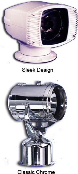 Images Of Sleek Design And Classic Chrome Searchlights - Search Light Classic (375x690), Png Download