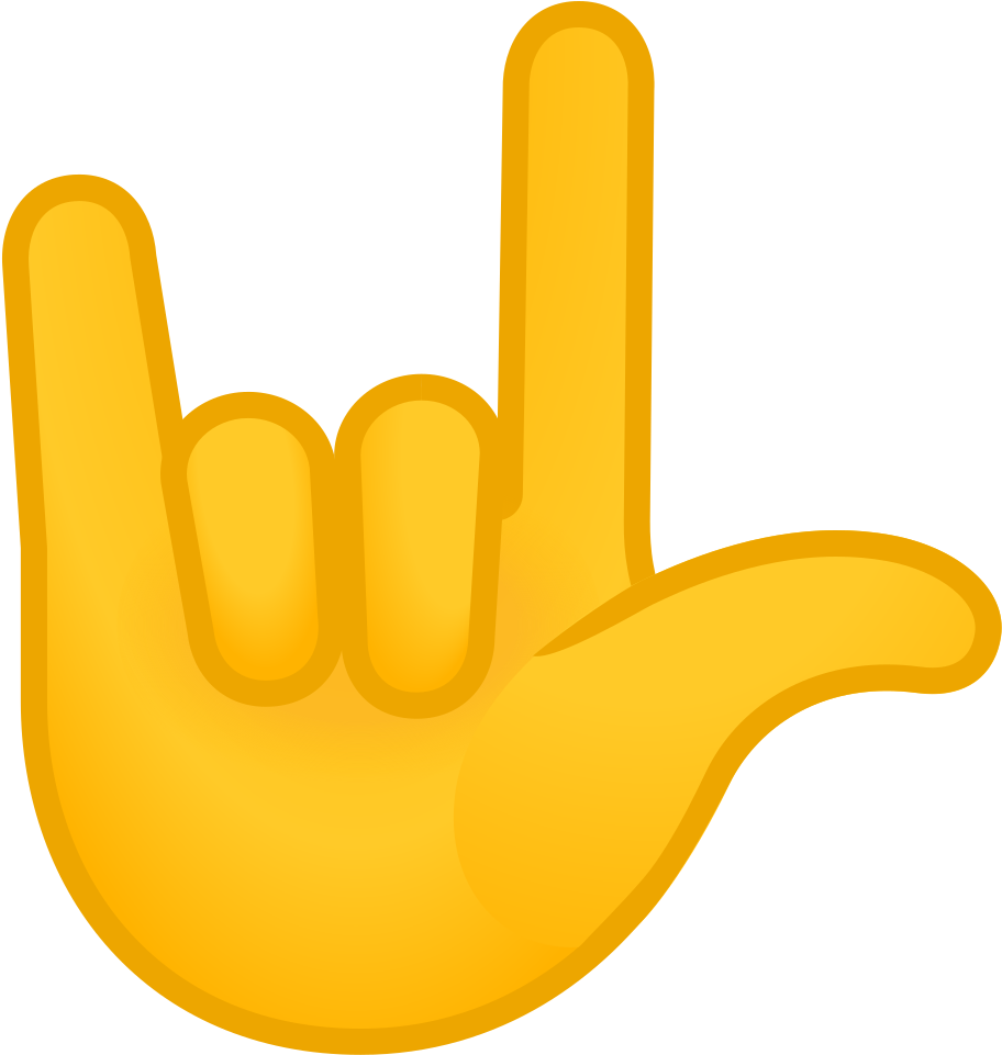 Download Svg Download Png - 🤟 Emoji (1024x1024), Png Download