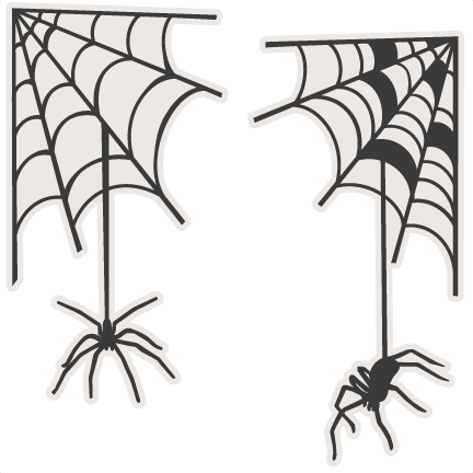 Spider Svg Scrapbook Cut File Cute Clipart Files For - Spider Silhouette Free (432x432), Png Download