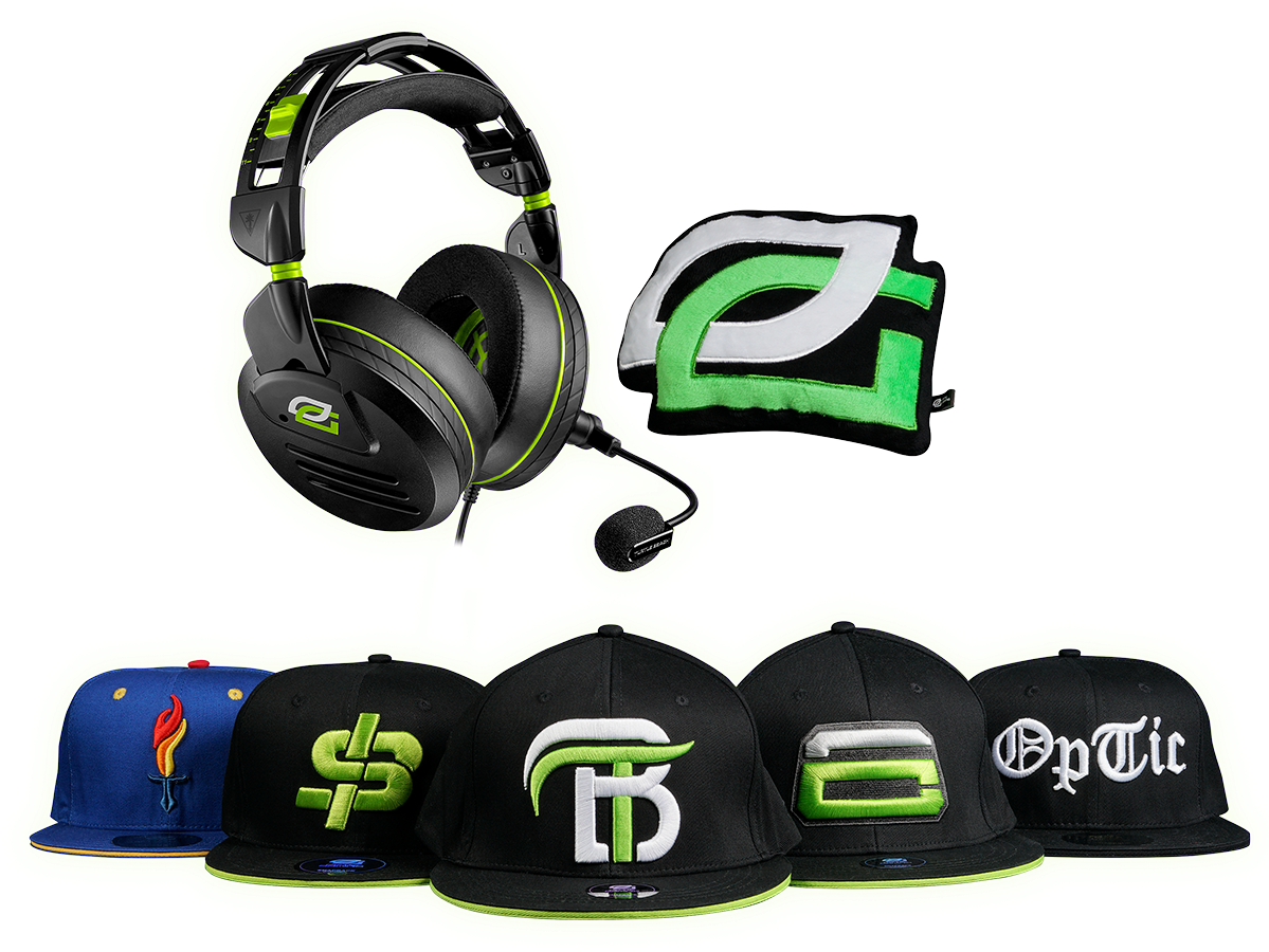 Elite Pro Optic Edition Gaming Headset Bundle Turtle - Headphones (1200x1200), Png Download