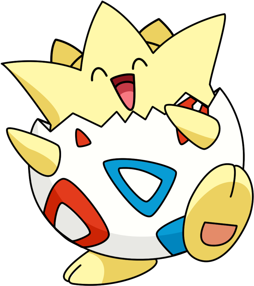 Togepi - Togepi Springs Into Action! [book] (1024x1024), Png Download
