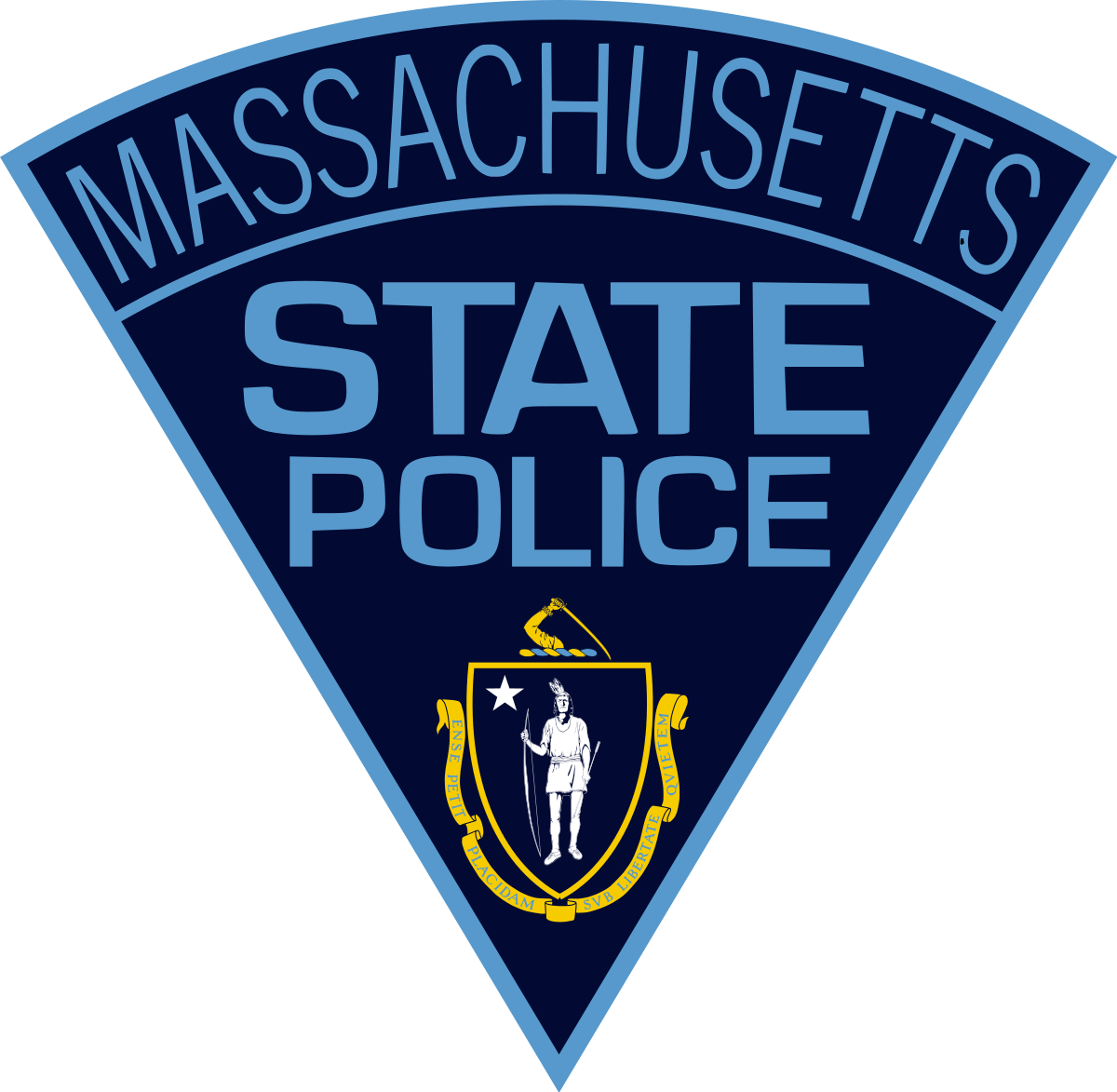 Mass State Police Patch (1200x1173), Png Download