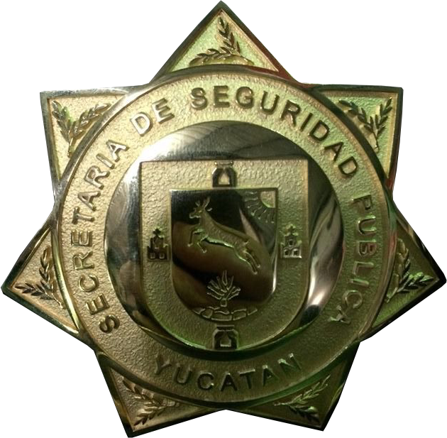 Yucatan Police Badge - Police (630x617), Png Download