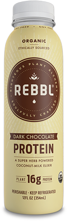 Rebbl Dark Chocolate Protein 2 - Rebbl Dark Chocolate Protein (500x500), Png Download