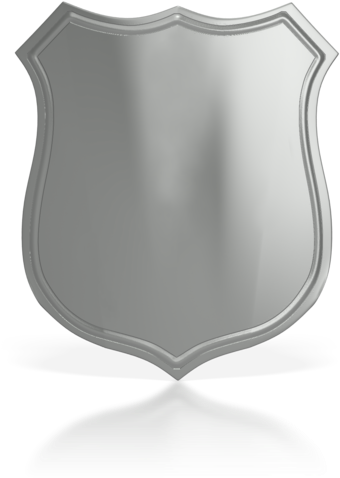 The Gallery For > Blank Badge Png - Blank Badge (388x500), Png Download