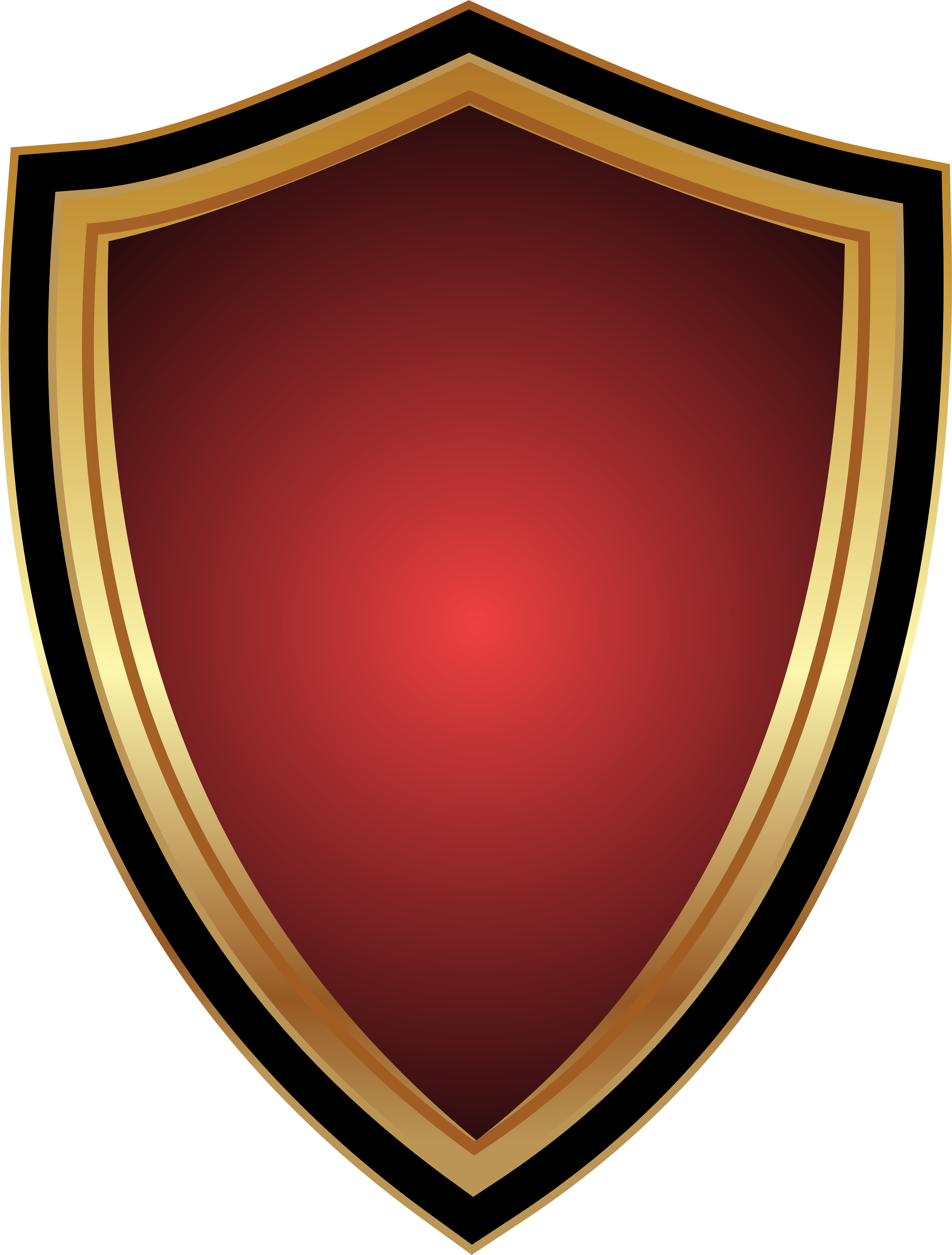 Red Badge Transparent Clip Art Png Image Gallery Yopriceville (6071x8000), Png Download