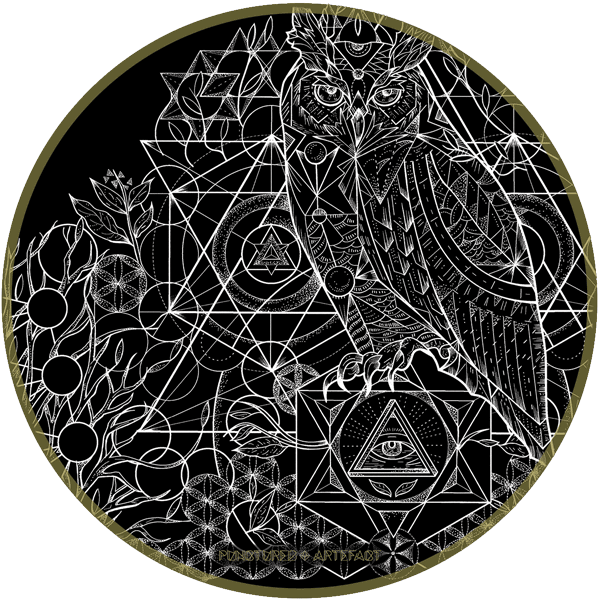 The Design Features A Tree Of Life, Which Connects, - Art (600x600), Png Download