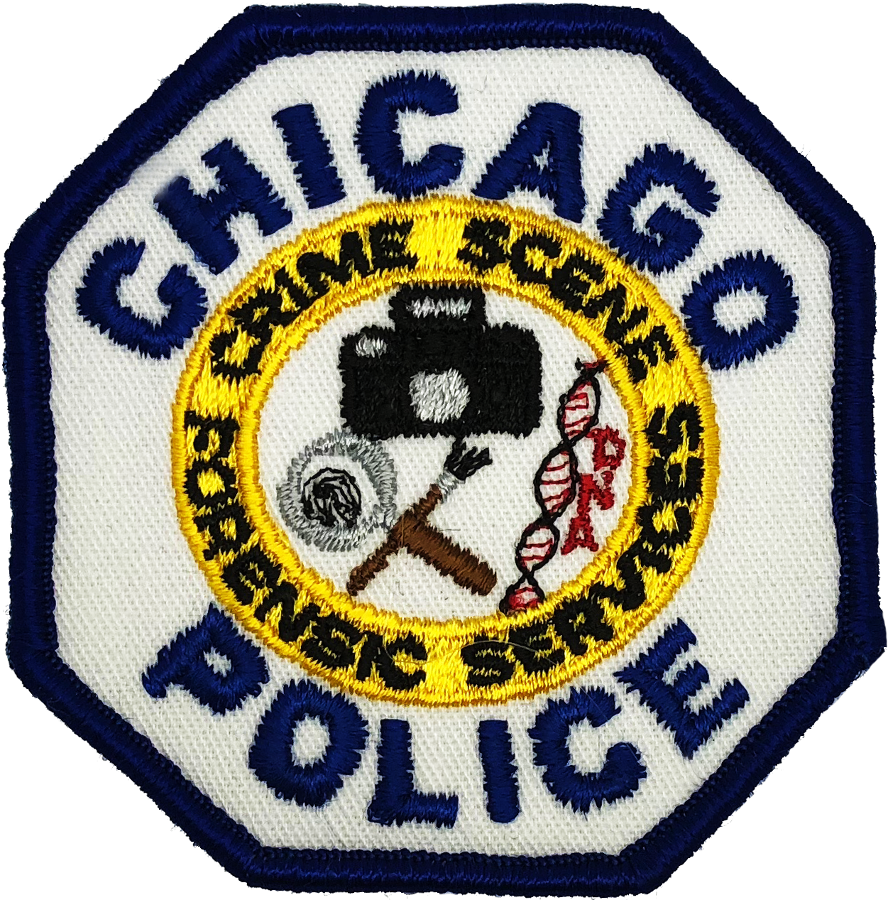 Chicago Police 3″ Shoulder Patch - Crime Scene Patches (1257x1266), Png Download